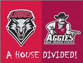 Fan Mats New Mexico/Mexico State House Divided Mat