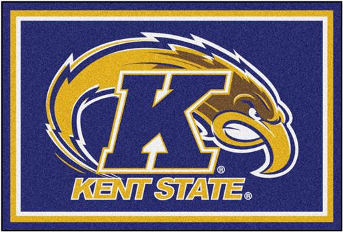 Fan Mats NCAA Kent State University 5'x8' Rug