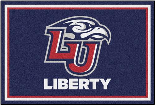 Fan Mats NCAA Liberty University 5'x8' Rug