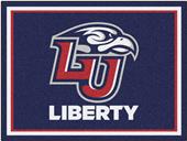 Fan Mats NCAA Liberty University 8'x10' Rug