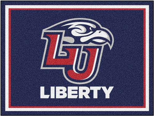 Fan Mats NCAA Liberty University 8'x10' Rug