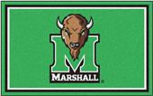 Fan Mats NCAA Marshall University 4'x6' Rug