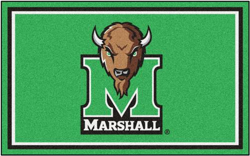 Fan Mats NCAA Marshall University 4'x6' Rug