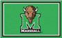Fan Mats NCAA Marshall University 4'x6' Rug