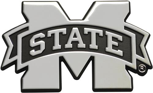 Fan Mats NCAA Mississippi State Vehicle Emblem