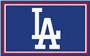 Fan Mats MLB Los Angeles Dodgers 4'x6' Rug