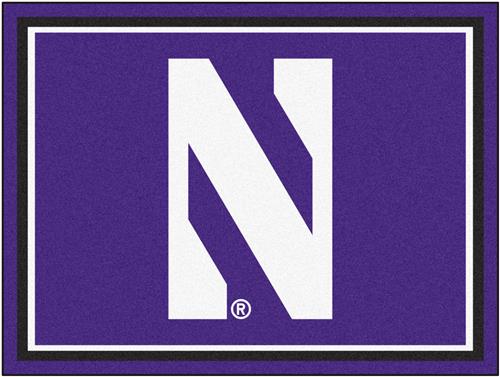 Fan Mats NCAA Northwestern University 8'x10' Rug