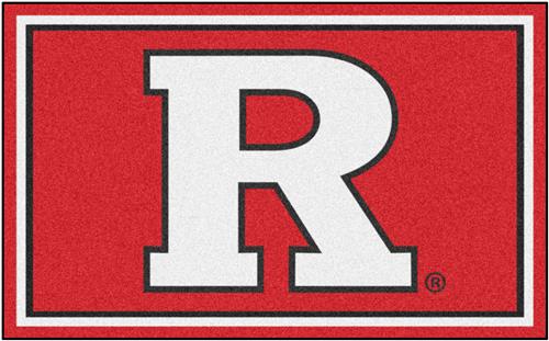 Fan Mats NCAA Rutgers University 4'x6' Rug