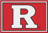 Fan Mats NCAA Rutgers University 5'x8' Rug