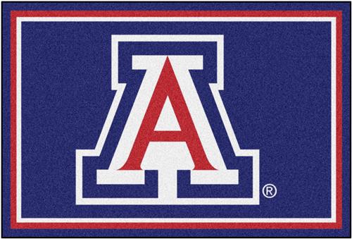 Fan Mats NCAA University of Arizona 5'x8' Rug