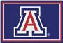 Fan Mats NCAA University of Arizona 5'x8' Rug