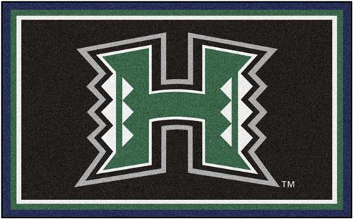 Fan Mats NCAA University of Hawaii 4'x6' Rug