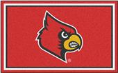 Fan Mats NCAA University of Louisville 4'x6' Rug