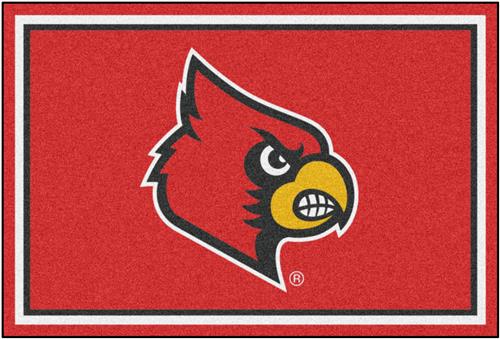 Fan Mats NCAA University of Louisville 5'x8' Rug