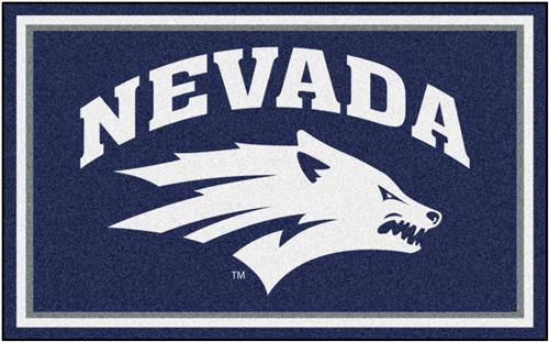 Fan Mats NCAA University of Nevada 4'x6' Rug