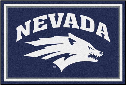 Fan Mats NCAA University of Nevada 5'x8' Rug
