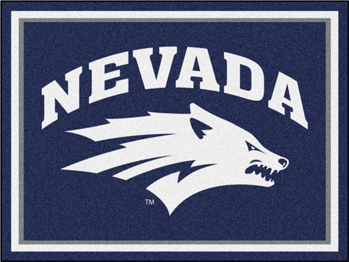 Fan Mats NCAA University of Nevada 8'x10' Rug