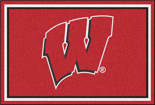 Fan Mats NCAA University of Wisconsin 5'x8' Rug