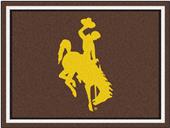 Fan Mats NCAA University of Wyoming 8'x10' Rug