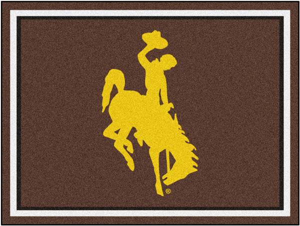 Fan Mats NCAA University of Wyoming 8'x10' Rug