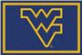 Fan Mats NCAA West Virginia University 5'x8' Rug