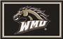 Fan Mats NCAA Western Michigan Univ. 4'x6' Rug