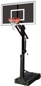 OmniJam Eclipse Portable Basketball System with 36x60 smoked glass backboard