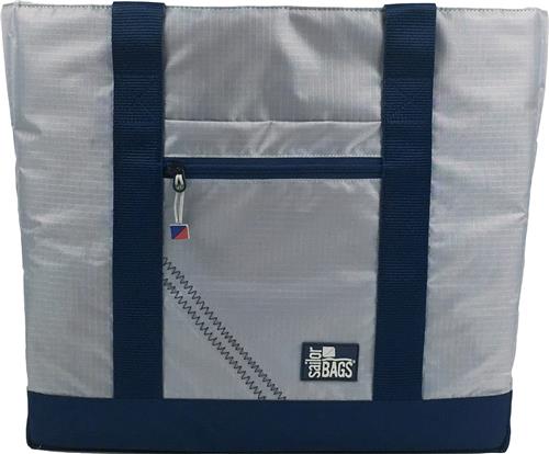Sailorbags Silver Spinnaker All Day Tote. Embroidery is available on this item.