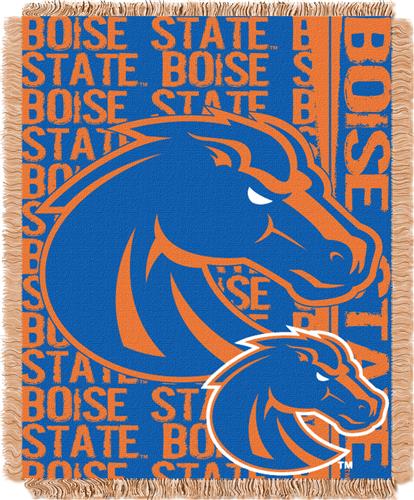 Northwest Boise State Double Play Jaquard Throw