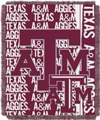 Northwest Texas A&M Double Play Jaquard Throw Northwest Texas A&M Double Play Jaquard Throw