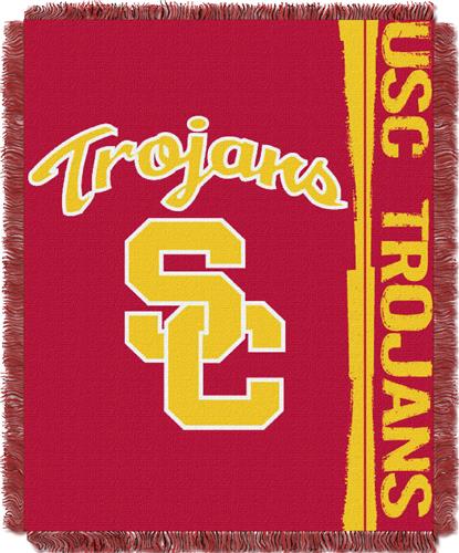Northwest USC Double Play Jaquard Throw