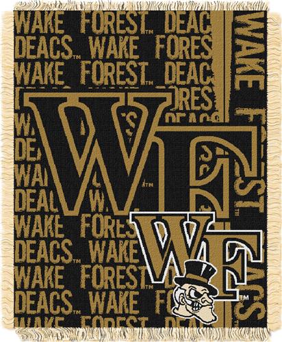 Northwest Wake Forest Double Play Jaquard Throw