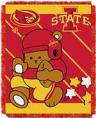 Northwest Iowa State Fullback Baby Jacquard Throw