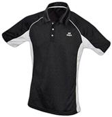 Kaepa Unisex 8008 Volleyball Ready Coach  Polo Shirts (Black or White)