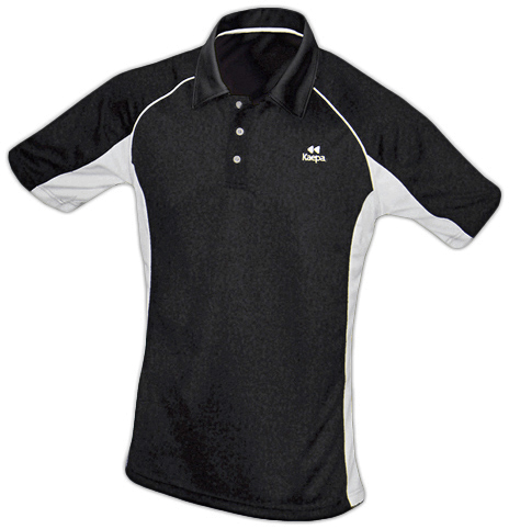 Kaepa Unisex Custom Volleyball Coach Polo Shirts (Black or White ...