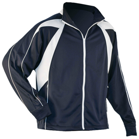 Kaepa Men's Slide Volleyball Jacket (Black or Navy). Decorated in seven days or less.