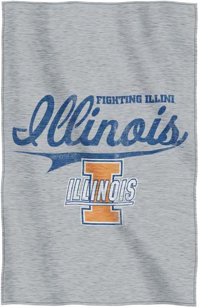 Northwest Illinois Sweatshirt Throw