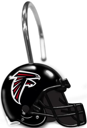 Northwest NFL Atlanta Falcons Shower Curtain Rings