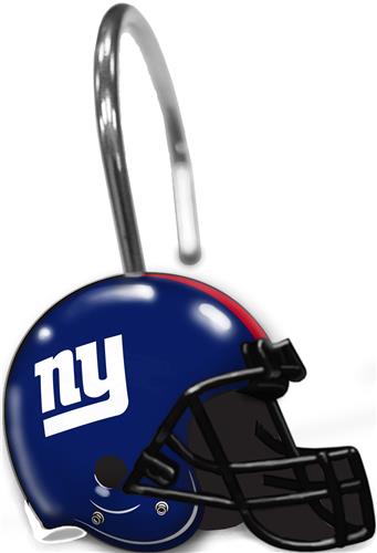 Northwest NFL New York Giants Shower Curtain Rings