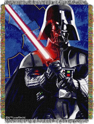 Northwest Star Wars Sith Lord Woven Tapestry Throw