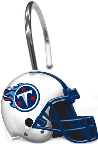 Northwest NFL Tennessee Titan Shower Curtain Rings