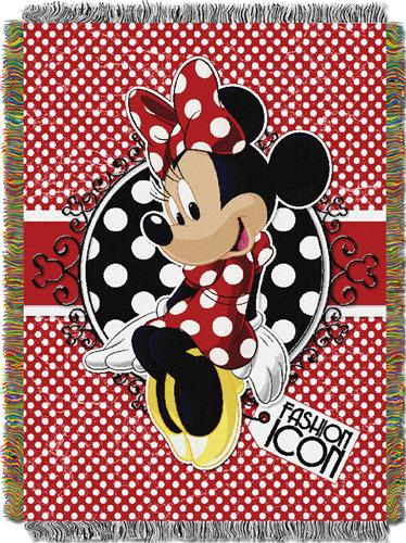Northwest Forever Minnie Woven Tapestry Throw