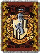 Northwest Hufflepuff Crest Woven Tapestry Throw Northwest Hufflepuff Crest Woven Tapestry Throw