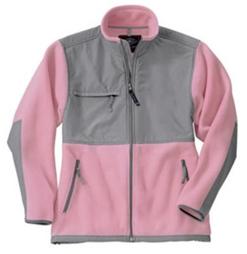 Charles River Pink Evolux Unlined Fleece Jackets