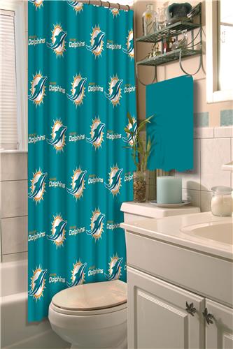 Northwest NFL Miami Dolphins Shower Curtain