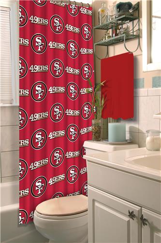 Northwest NFL San Francisco 49ers Shower Curtain