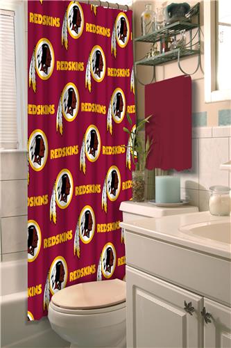 Northwest NFL Washington Redskins Shower Curtain