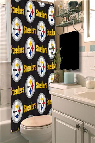 Northwest NFL Pittsburgh Steelers Shower Curtain