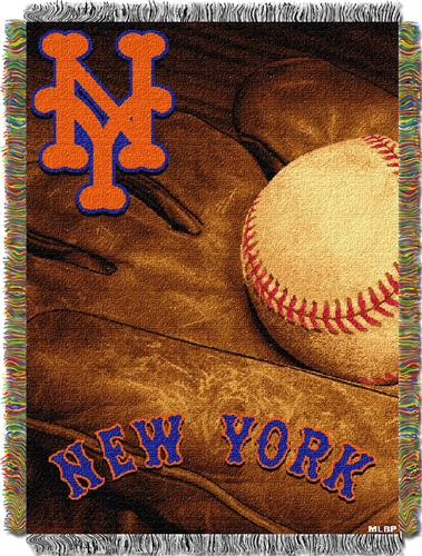 Northwest MLB Mets Vintage Tapestry Throw
