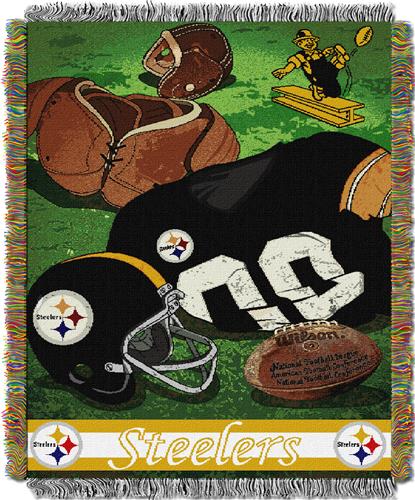 Northwest NFL Steelers Vintage Tapestry Throw